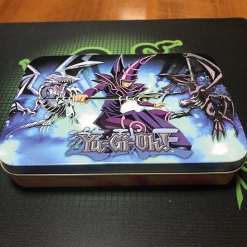 Japan Yu Gi Oh Legendary Duel Party Playing Game Cards Egyptian God Collectible Toys Metal Box packaging Gifts for Boys