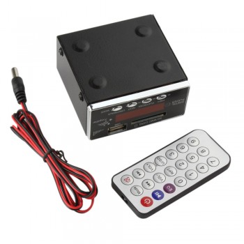 12V Digital Auto Car Power Amplifier amp; Audio MP3 Player with FM Radio 4-Electronic Keypad Support USB SD MMC Card + Remote