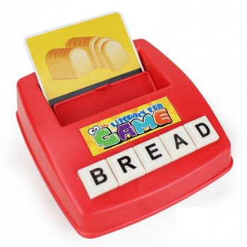 Children English Spelling Alphabet Letter Game Early Learning Educational Toy Kids English card machine game
