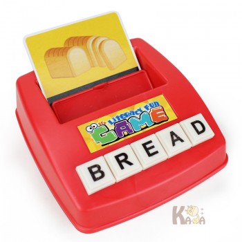 Children English Spelling Alphabet Letter Game Early Learning Educational Toy Kids English card machine game