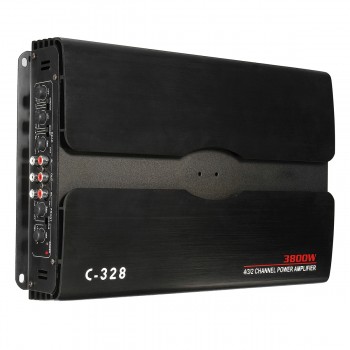 3800W RMS 4/3/2 Channel 12/24V Powerful 4Ohm Car Audio Power Amplifier Subwoofer Car Truck Stereo Amplifier Speaker