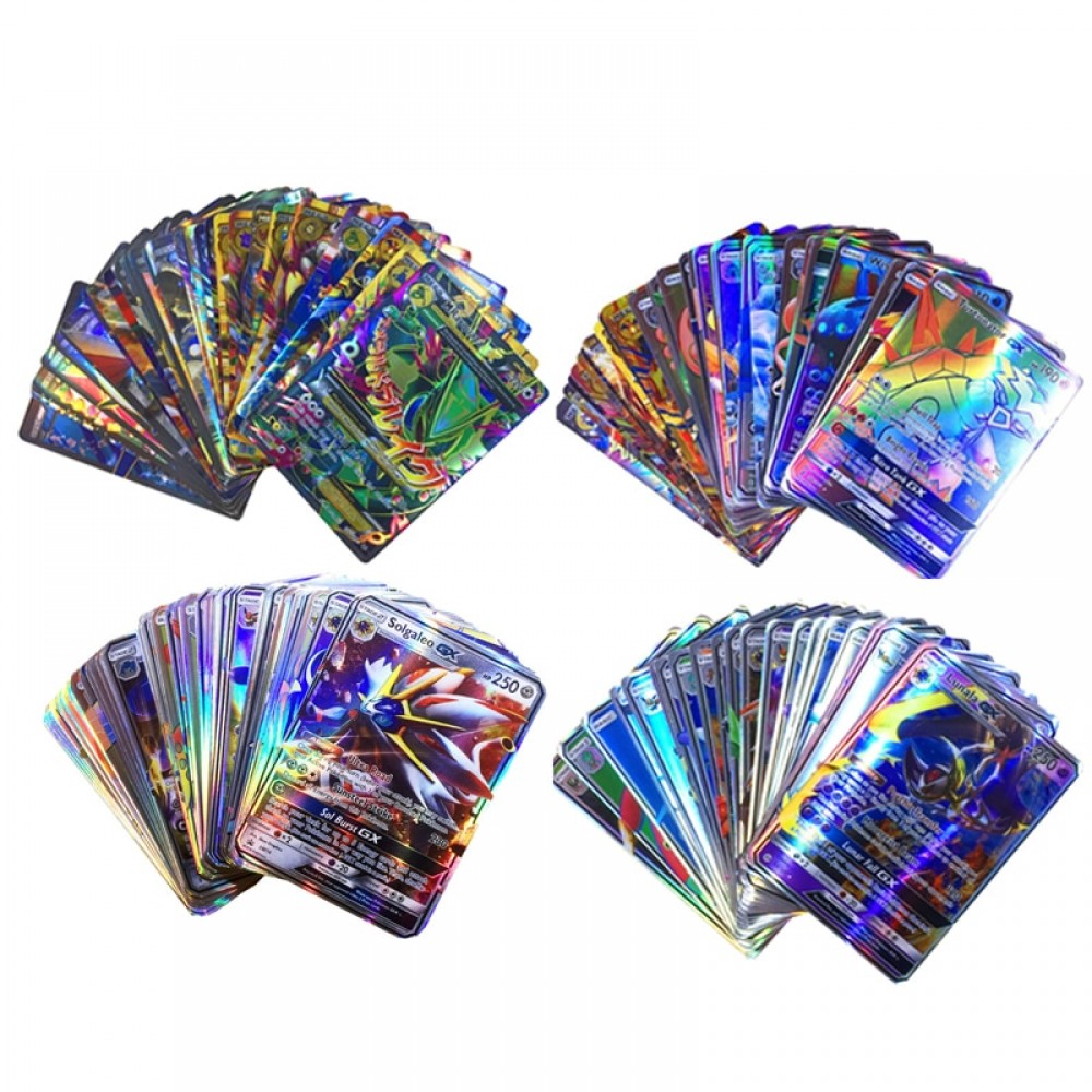 Cartoon GX MEGA EX Shining Cards Game Battle Carte Trading Cards Game Children Pokeball Toy For Kid Gift