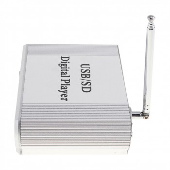 Dazzle LED Display Power Amplifier Digital Audio Music Player with Remote Control Support FM MP3 SD USB DVD for Car Motorcycle
