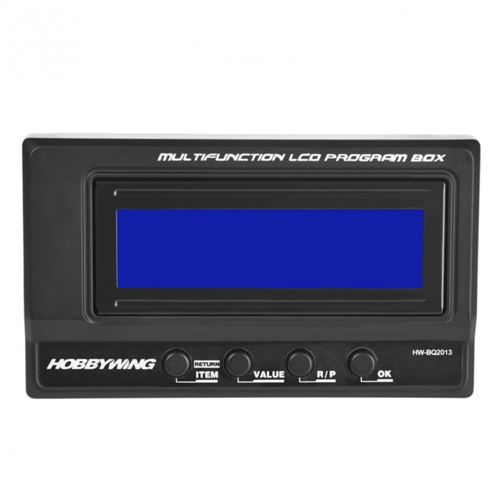 Hobbywing 3 In 1 Professional Multifunction LCD Program Box RC Car #Program Card D4