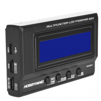 Hobbywing 3 In 1 Professional Multifunction LCD Program Box RC Car #Program Card D4
