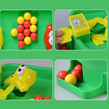 2018 New Arrival Children Gift Frog Eating Bean Board Games Interactive Desk Table Game Family Game Toys Kid Educational Toys