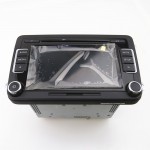 SCJYRXS Stereo Radio CD Player For Golf MK5 MK6 Touran Caddy Polo CC Passat B6 B7 English Version Support RGB Image RCD510