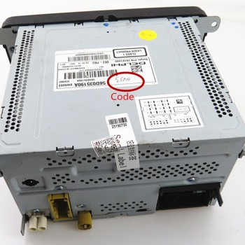 SCJYRXS Stereo Radio CD Player For Golf MK5 MK6 Touran Caddy Polo CC Passat B6 B7 English Version Support RGB Image RCD510