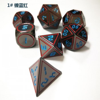 Dragons And Dungeons Originality TRPG Board Role-playing Games Dice Metal Game Dice DND Khonsu Lu Calling Run Group Shai