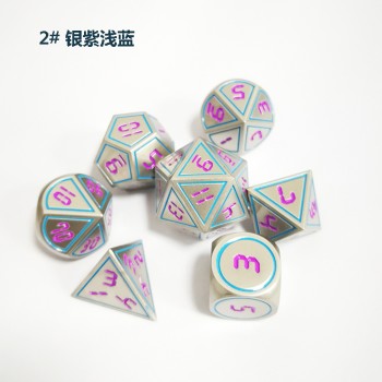 Dragons And Dungeons Originality TRPG Board Role-playing Games Dice Metal Game Dice DND Khonsu Lu Calling Run Group Shai