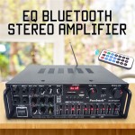 800W 110V 220V 2 Channel Equalizer Bluetooth Home Stereo Power Amplifier USB Car Amplifier Home Theater Amplifiers Audio