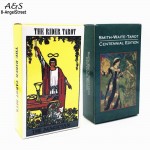 2018 Full English radiant rider wait tarot cards factory made high quality smith tarot deck board game cards new hot
