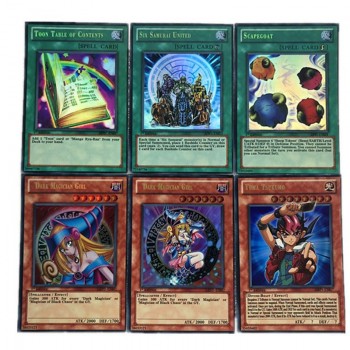 New 60PCS Yugioh Collectible Playing Cards Free Yu-gi-oh Box Game System Unit Gifts Crafts Anime Figures Japan Yu Gi Oh Legenda