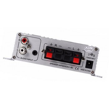 2 Ch Output Power Amplifier RMS 20W LP-2020A HiFi Digital Mini Audio Stereo Amplifiers 20Wx2 For Car Motorcycle Boat