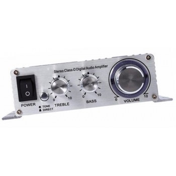 2 Ch Output Power Amplifier RMS 20W LP-2020A HiFi Digital Mini Audio Stereo Amplifiers 20Wx2 For Car Motorcycle Boat