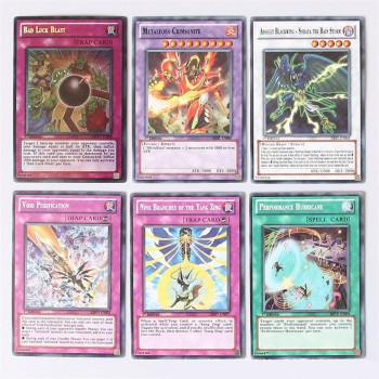 Yugioh Cards 216 pcs set with box yu gi oh anime Game Collection Cards toys for children boys Brinquedo