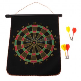 Kids Magnetic Dart Board Set, includes an 12inch dartboard and 2 lightweight magnetic darts