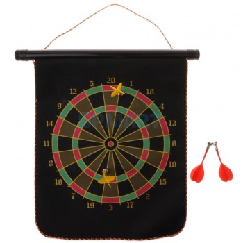 Kids Magnetic Dart Board Set, includes an 12inch dartboard and 2 lightweight magnetic darts
