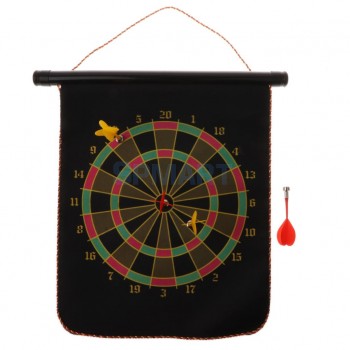Kids Magnetic Dart Board Set, includes an 12inch dartboard and 2 lightweight magnetic darts