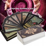 78 pcs/set Tarot Cards Deck Card Game Chinese and English Version Board Games for Kids Adults Entertainment Fun Playing Cards