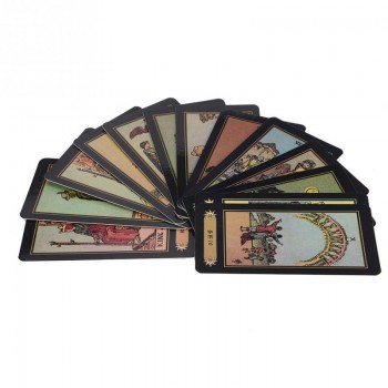 78 pcs/set Tarot Cards Deck Card Game Chinese and English Version Board Games for Kids Adults Entertainment Fun Playing Cards