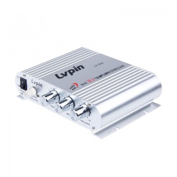 Car Amplifier 12V Mini Hi-Fi 2.1 Car Amplifier MP3 MP4 Stereo Player Audio Auto Sound Amplifier Subwoofer