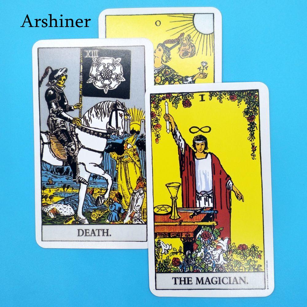 2018 Full English The Rider Tarot Deck Centenary Edition Board Game 78 PCS Playing Card Waite Tarot Rider-waite Tarot Board Game