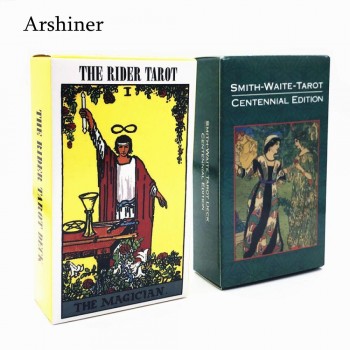 2018 Full English The Rider Tarot Deck Centenary Edition Board Game 78 PCS Playing Card Waite Tarot Rider-waite Tarot Board Game