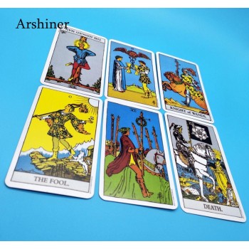 2018 Full English The Rider Tarot Deck Centenary Edition Board Game 78 PCS Playing Card Waite Tarot Rider-waite Tarot Board Game