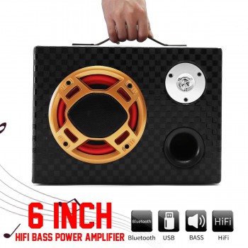 12v/24V 220v 6 500W Car Hifi Amplifier Speaker Auto Audio Bass Power bluetooth Home Subwoofer AMP Light Weight Remote Control
