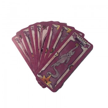 Card Captor Sakura VEVEFHUANG Wholesale 52 Piece Set Clow Cards With Pink Magic Book