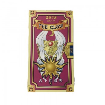 Card Captor Sakura VEVEFHUANG Wholesale 52 Piece Set Clow Cards With Pink Magic Book