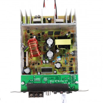 Bluetooth Power Amplifier High Power 12V220V Low-Tone Power Amplifier Board Household Car-Mounted Audio Circuit Board