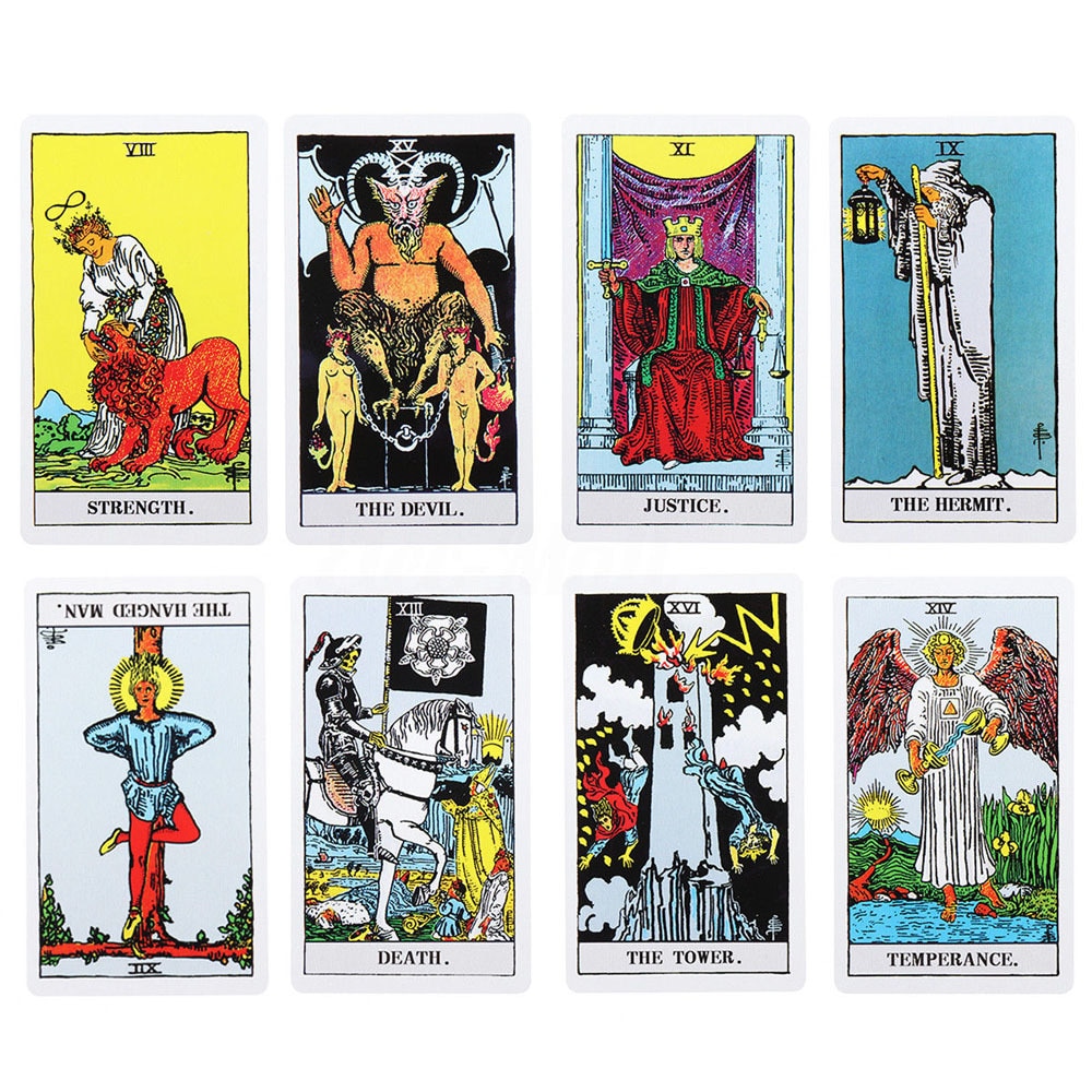 rider tarot cards for divination Family Friend Party Game Card Game English Edition Adults Gathering Game Gift