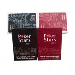 1 Sets/Lot Texas Holdem Plastic playing card game poker Waterproof and dull polish star Board Black Grownups