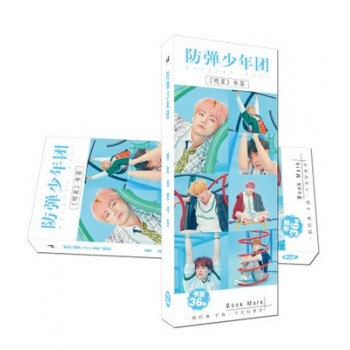 180pcs BTS Bangtan Boys Postcard with Stickers Love Yourself Photo Version Bookmark HD Photocard Army Gift K-POP Collection Toys