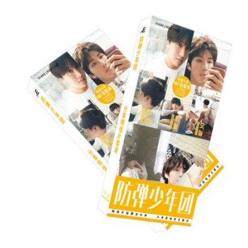180pcs BTS Bangtan Boys Postcard with Stickers Love Yourself Photo Version Bookmark HD Photocard Army Gift K-POP Collection Toys