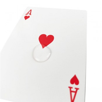 New 58*88mm 1 Sets for Red and Blue Baccarat Texas Holdem PVC Waterproof plastic playing poker cards