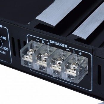 Mayitr 1pc C-236 3800W 12V Car Audio Amplifier 2 Channel Powerful Low Pass Filter Car Amplifier Bass AMP Aluminum