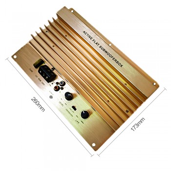 AOSHIKE 12V 1000W Powerful Subwoofer 105dBA Mono Car Audio High Power Amplifier Amp Board Thermal Overload Protect Powerful