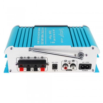 12V HIFI Bluetooth Car Power Amplifier FM Radio Stereo Audio Music Player Support SD USB MP3 DVD Input for Auto Motorcycle Home