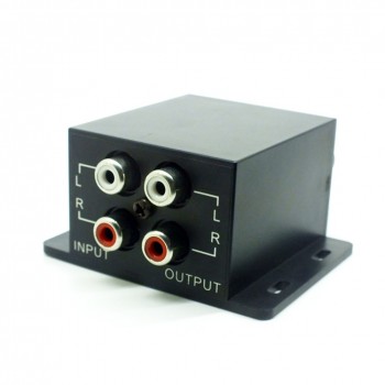Car Auto Power Amplifier Audio Regulator Bass Subwoofer Equalizer Crossover Controller 4 RCA Adjust Line Level Volume Amplifier
