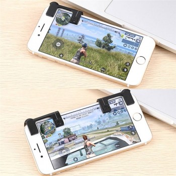 2Pcs/Set Clip-on Touch Screen Mobile Phone Game Control Joysticks with Fire Button