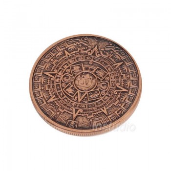 The mayan COINS The goddess of the corona kom copper COINS Commemorative badges