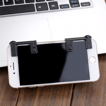 2Pcs/Set Clip-on Touch Screen Mobile Phone Game Control Joysticks with Fire Button