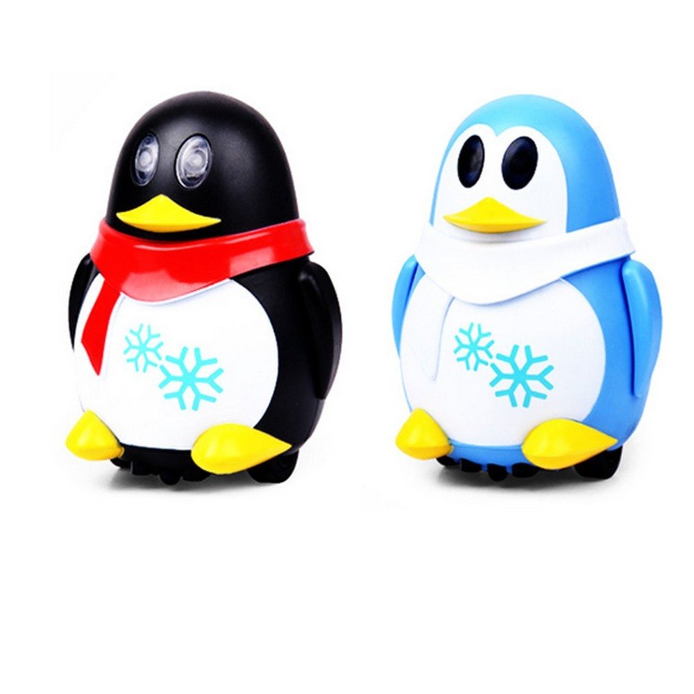 HUAILE Magic Pen Inductive Robot Penguin- Toy Automatic Follow-Line You Draw Kids Toys Best Gift for Kids Early Education Toys