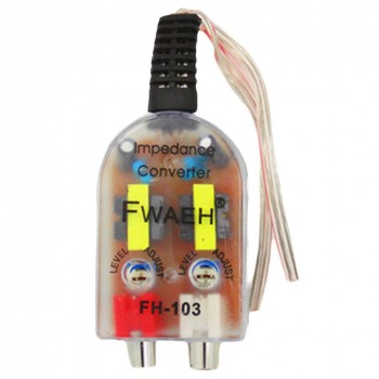 Car Audio High to Low Output Transfer Car Stereo Impedance Converter Frequency Transmit