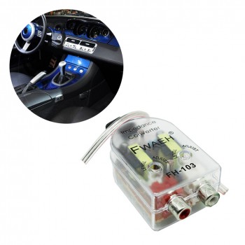 Car Audio High to Low Output Transfer Car Stereo Impedance Converter Frequency Transmit