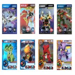 60 pcs/lot Cartoon Collect Cards Plants Zombies Cute Dinosaur Sports Racing Car Adventure Explorers Trading Card Kid Toy