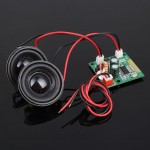 Double Speaker Mini Music Bluetooth Panel Car Audio Amplifier Board For Balance Vehicle Unicycle